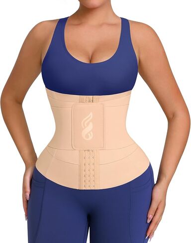 مدرب إحساس الخصر بالنساء محطات الخصر AB حزام السيطرة على البطن مع حزام ثلاثي مجزأة Hourglass الجسم in Kuwait