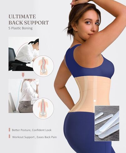 مدرب إحساس الخصر بالنساء محطات الخصر AB حزام السيطرة على البطن مع حزام ثلاثي مجزأة Hourglass الجسم in Kuwait