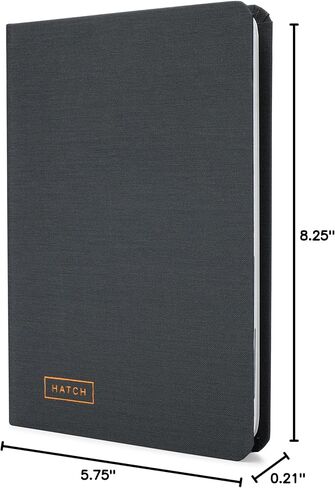 Hatch Idea Notebook - Idea Journal, Brainstorming Notebook & Project Planner for Entrepreneurs, Project Management, & Business Owners - Midnight Blue- 160 Pages, 5.75 x 8.25" in Kuwait