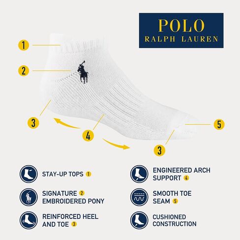 Polo Ralph Lauren Boys Boy's Solid Low Cut in Saudi Arabia