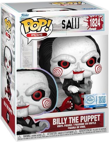 فونكو بوب! بالإضافة إلى ذلك: SAW - Billy the Puppet - Amazon Exclusive - Finyl Figure - فكرة الهدية - البضائع الرسمية - ألعاب للأطفال والكبار - مراوح الرعب - نموذج نموذج لهواة جمع العملات in Saudi Arabia