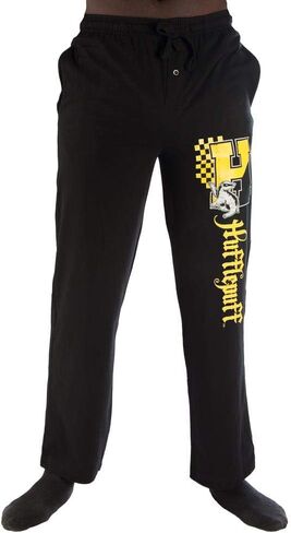 Harry Potter H Hufflepuff Logo Print Men's Sleep Pants Pants in Saudi Arabia