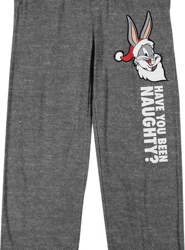 Bioworld Looney Tunes Have You Been Naughty Men's Athletic Heather Sleep Pajama Pants in Saudi Arabia