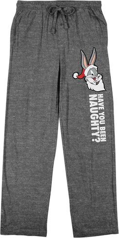 Bioworld Looney Tunes Have You Been Naughty Men's Athletic Heather Sleep Pajama Pants in Saudi Arabia