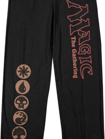 Magic the Gathering Logo and Icons Men Graph Graphic Sleep Pants in Saudi Arabia