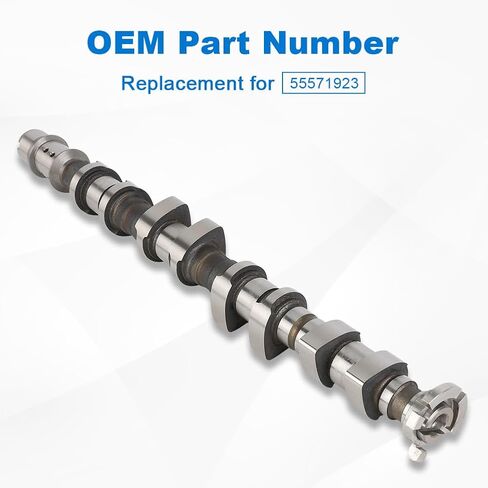 Engine Exhaust Camshaft Compatible with Chevrolet Cruze 1.8L 2011-2015 Cruze Limited 1.8L 2016 Sonic 1.8L 2012-2018 Saturn Astra 1.8L 2008-2014 Engine Camshaft Assembly Replacement for 55571923 in Saudi Arabia