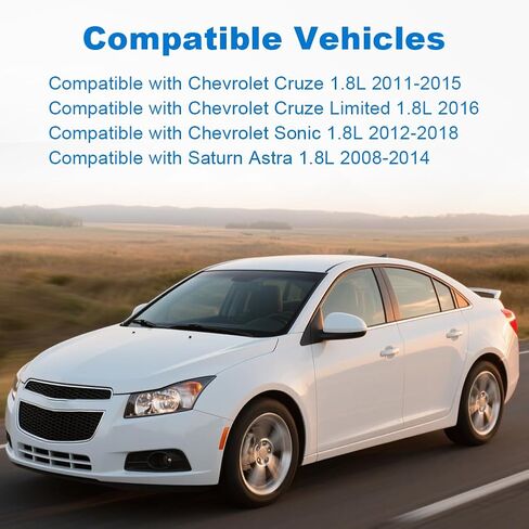 Engine Exhaust Camshaft Compatible with Chevrolet Cruze 1.8L 2011-2015 Cruze Limited 1.8L 2016 Sonic 1.8L 2012-2018 Saturn Astra 1.8L 2008-2014 Engine Camshaft Assembly Replacement for 55571923 in Saudi Arabia