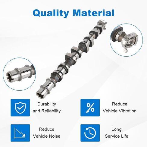 Engine Exhaust Camshaft Compatible with Chevrolet Cruze 1.8L 2011-2015 Cruze Limited 1.8L 2016 Sonic 1.8L 2012-2018 Saturn Astra 1.8L 2008-2014 Engine Camshaft Assembly Replacement for 55571923 in Saudi Arabia