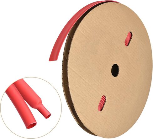 MECCANIXITY Heat Shrink Tubing, 3:1 Ratio 3/32 Inch Diameter 50ft Adhesive Lined Dual Wall Heat Shrink Tube Waterproof Sealed Black in Saudi Arabia