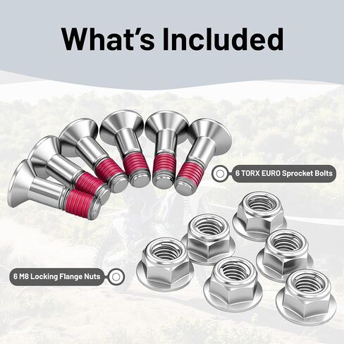 Nickel Plated Motorcycle Sprocket Bolt and Nut kit Fit for KTM, for Gas Gas, for Husqvarna, for Beta and for EURO motorcycles in Saudi Arabia