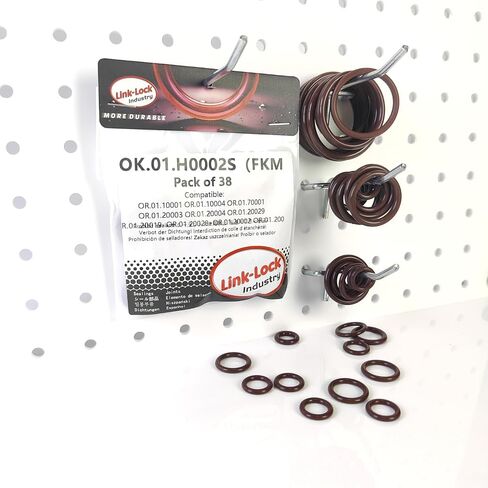 38pcs fkm Viton OK.01.H0002S أنبوب سائل تبريد/مجموعة من خرطوم الماء O-Ring Kit 1153853284 07119907330 11427615472 لـ BMW N20 F10 F07 F18 520I 528I 525I in Saudi Arabia