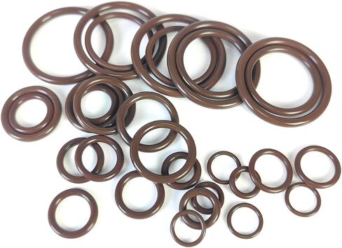 30pcs fkm Viton OK.01.H0004S محرك أنبوب سائل التبريد/خرطوم الماء O-Ring Kit 17211742636 17211712354 17227581147 11537545278 لـ BMW N51 N51 E91 E92 E93 325I 330I in Saudi Arabia