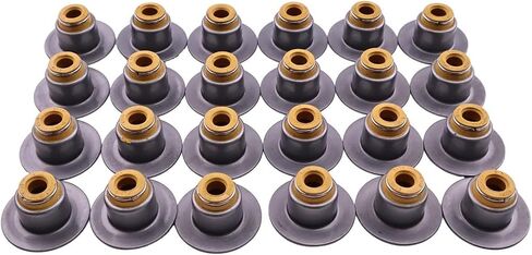 24PCS SEAL VALVE STEM 3955393 2831287 متوافق مع Cummins Dodge RAM 5.9 6.7 Cummins 03-2019 in Kuwait