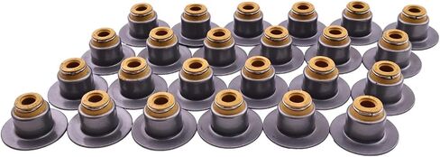 24PCS SEAL VALVE STEM 3955393 2831287 متوافق مع Cummins Dodge RAM 5.9 6.7 Cummins 03-2019 in Kuwait