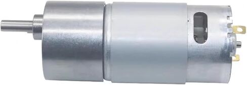 JGB37-550 High Torque DC Gear Motor ، 12V ، Silver ، Metal ، دوران عكسي ، مخفض الدقة ، مشاريع DIY (770 دورة في الدقيقة 12 فولت فقط المحرك) in Kuwait