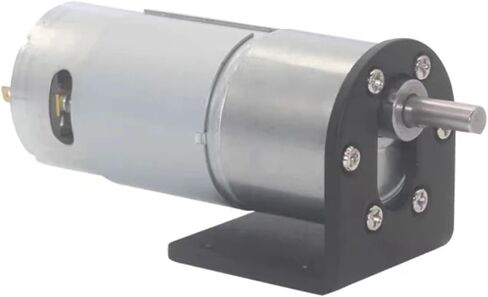 JGB37-550 High Torque DC Gear Motor ، 12V ، Silver ، Metal ، دوران عكسي ، مخفض الدقة ، مشاريع DIY (770 دورة في الدقيقة 12 فولت فقط المحرك) in Kuwait