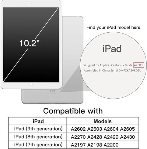 حافظة JETech لجهاز iPad Mini 6 (موديل 8.3 بوصة 2021)، غطاء لوحي ناعم وشفاف ومقاوم للصدمات من مادة TPU، يدعم قلم الشحن الثاني (شفاف) in Kuwait