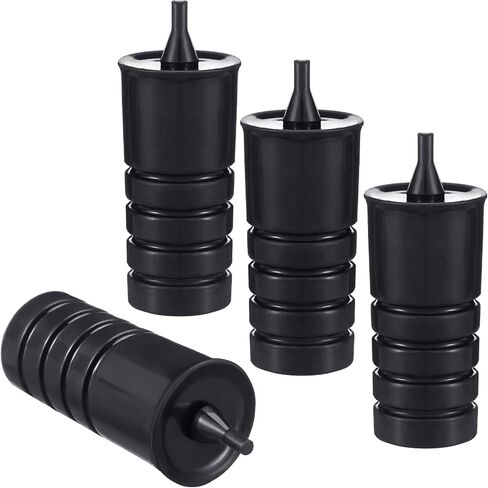 Tallew 4 PCS Tailgate Prepor Tire Stop Stop Stop Kit Pumper Pumper Pumpers مثبتات الباب الخلفية المضادة للورات متوافقة مع طرازات 2007-2024 JK/JL ، الملحقات الخارجية المطاطية لحامل الإطارات الاحتياطية in Kuwait