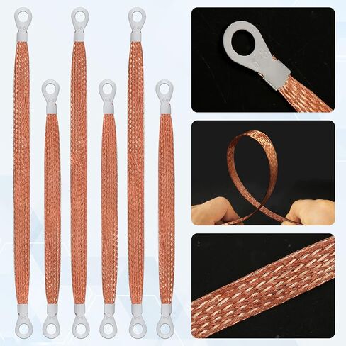 6pcs أحزمة أرضية ملهمة عالمية ، حزام أرضي للحزام النحاس الأرض in Saudi Arabia