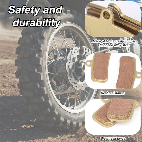 وسادات فرامل القرص 2pcs ، متوافقة مع Surron Light Bee X/S Segway X160 X260 Talaria Sting R MX3 MX4 الأمامية الأمامية والخلفية. in Saudi Arabia