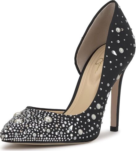 Jessica Simpson womens Prizma Pump, Black, 1 6 US in Saudi Arabia