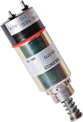 12V Fuel Shutoff Solenoid 125-5771 for 3114 3116 3126 Engine in Saudi Arabia