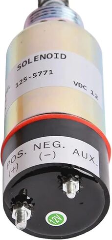 12V Fuel Shutoff Solenoid 125-5771 for 3114 3116 3126 Engine in Saudi Arabia