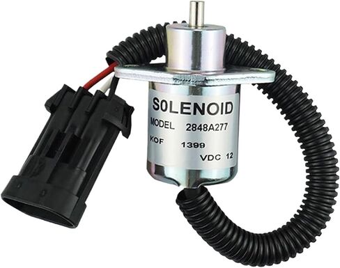 2848A278 Fuel Shutoff Valve Shut Off Solenoid Valve 12V for 246 216 226 UB704 Engine in Saudi Arabia