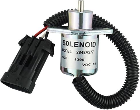 2848A278 Fuel Shutoff Valve Shut Off Solenoid Valve 12V for 246 216 226 UB704 Engine in Saudi Arabia