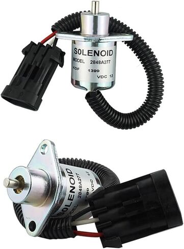 2848A278 Fuel Shutoff Valve Shut Off Solenoid Valve 12V for 246 216 226 UB704 Engine in Saudi Arabia
