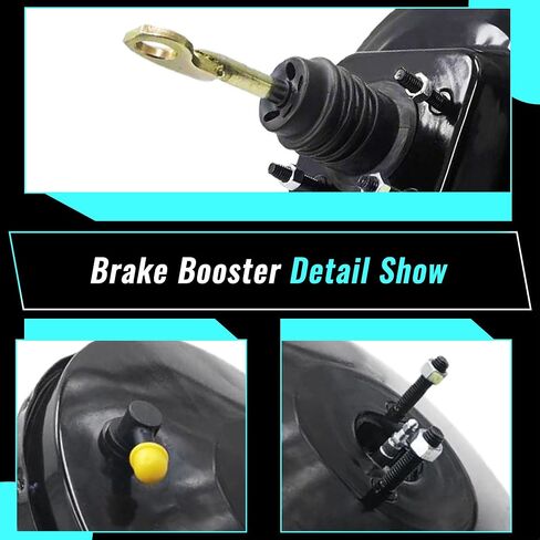 54-74219 PartsFlow Power Brake Booster Without Master Cylinder compatible with Ford Bronco F150 1994 1995 1996 5.8L V8 3.8L V6 4.9L L6 F4TZ2005A in Saudi Arabia