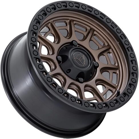 FV832 Cycle 15x7 4x110 +10mm Bronze Wheel Rim 15" Inch FV832ZB15704B10 in Saudi Arabia