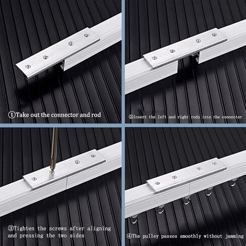 Startain Rail Kit Ain Pole Cair Rail Wall Bathourt Partition Office قسم غرفة الفندق (H) in Kuwait