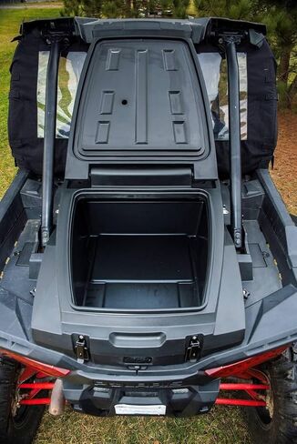 Highlands UTV Beal Cargo Box يناسب 2013-2023 Polaris RZR XP1000. 168 QT QT التخزين المقاوم للتجول مع الانتهاء من OEM مخصص. صنع في الولايات المتحدة. in Saudi Arabia