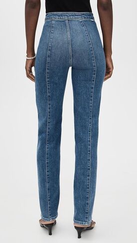MOTHER Women's The Riveter Rambler Zip Sneak Jeans in Saudi Arabia