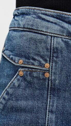 MOTHER Women's The Riveter Rambler Zip Sneak Jeans in Saudi Arabia