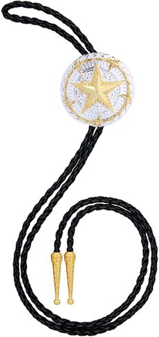 Western Bolo Tie for Men Vintage Cowboy Cowgirl Rodeo Gold Eagle Bolo Tie for Women in Saudi Arabia