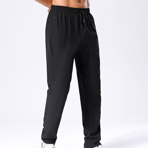 Men's Athletic Long Pants, Lightweight and Quick-Dry with Pockets in Saudi Arabia