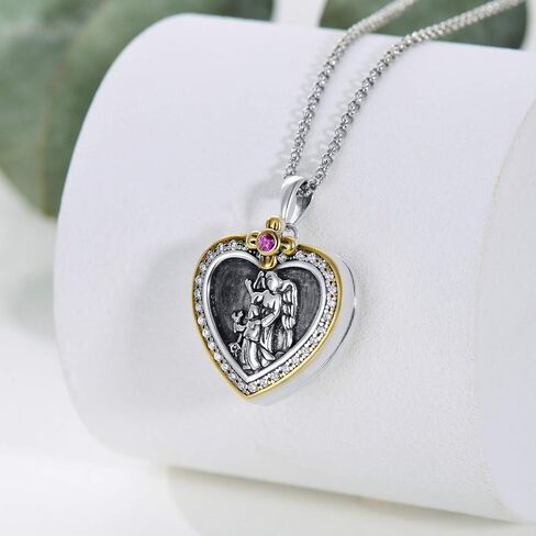 Peimko شخصية عباد الشمس/شريرة العين/الجارديان ملاك صورة قلادة Locket التي تحمل صورتين in Saudi Arabia