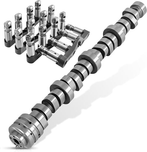 Partsflow 5.7L V8 Hemi MDS Lifters مجموعة عمود الحدبات مجموعة متوافقة مع Dodge RAM 1500 متوافق مع Chrysler Aspen 2009-2019 استبدال#53021726BC 53022263AF in Kuwait