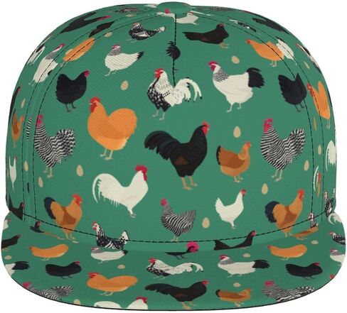 Funny Baseball Cap, Flat-Brimmed Hat, Adjustable Snapback Hat for Men Women and Teens in Kuwait