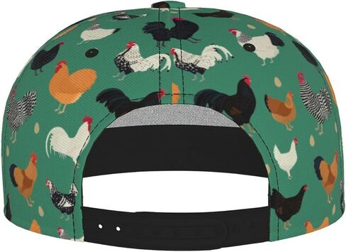Funny Baseball Cap, Flat-Brimmed Hat, Adjustable Snapback Hat for Men Women and Teens in Kuwait