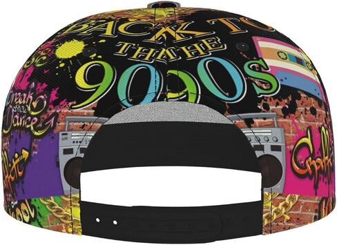 Funny Baseball Cap, Flat-Brimmed Hat, Adjustable Snapback Hat for Men Women and Teens in Kuwait