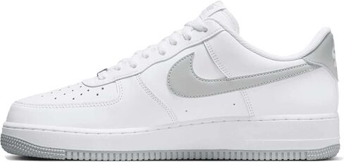 Nike Air Force 1 '07 Men's Shoes (FJ4146-100,White/LT Smoke Grey-White) Size 11.5 in Saudi Arabia