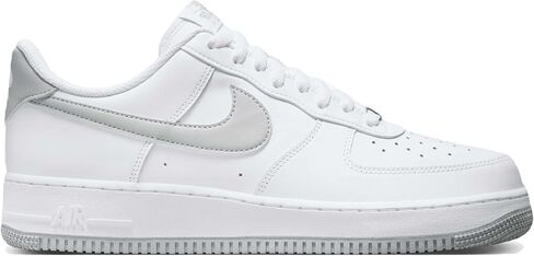 Nike Air Force 1 '07 Men's Shoes (FJ4146-100,White/LT Smoke Grey-White) Size 11.5 in Saudi Arabia