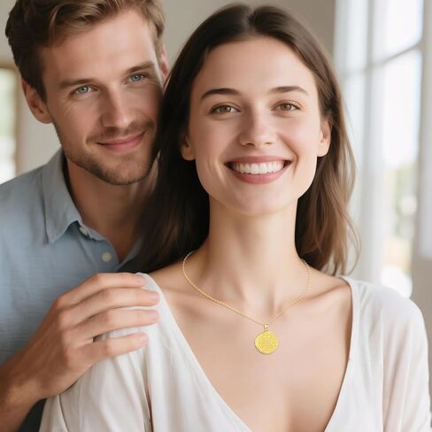 Diamond Sunflower Locket Necklace That Holds 2 Pictures 925 Sterling Silver 18K Gold Plated Locket Sunflower Locket Pendant Photo Jewelry Gifts for Women Mom Wife Christmas Birthday,18+2 inch in Kuwait