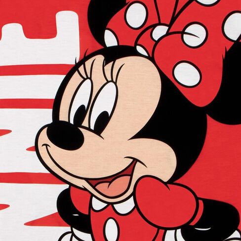 Disney Minnie Mouse Nightgown For Girls, Minnie Mouse Girls Nightgown, Polka Dot Kids Sleepwear For Summer in Saudi Arabia