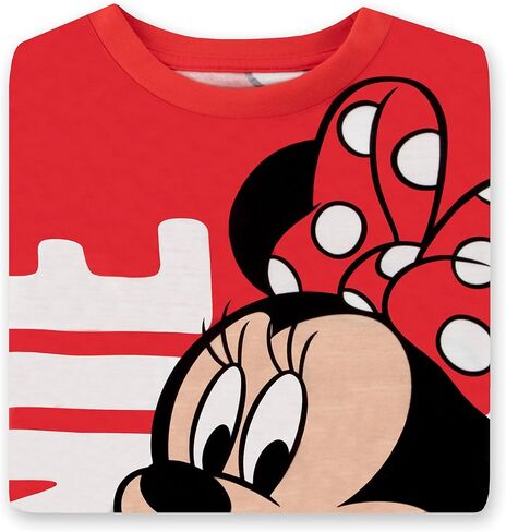 Disney Minnie Mouse Nightgown For Girls, Minnie Mouse Girls Nightgown, Polka Dot Kids Sleepwear For Summer in Saudi Arabia