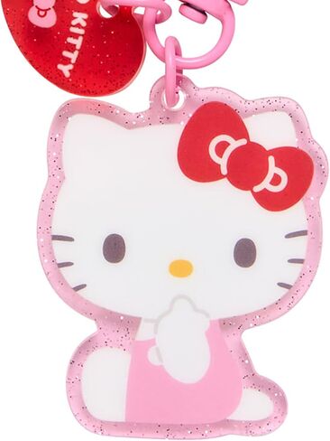 Sanrio 420301 مفتاح شماعات الحلقة مع Mascot Hello Kitty Skyns Slit in Saudi Arabia