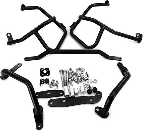 Frame Protector Crash Slider Motorcycle Highway Crash Bar Protector for Ducati Multistrada V4 V4S 2020-2024 Engine Guard Bumper Falling Crash Protector(Silver) in Saudi Arabia